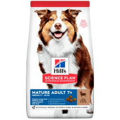 Hill`s Canine Mature Medium Lamb&Rice / с  агнешко&ориз / - За кучета от средни породи 14кг + подарък комплект за път